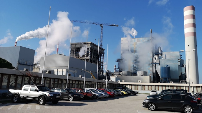 Portugal, Figueira Da Foz Celulose Beira Industrial